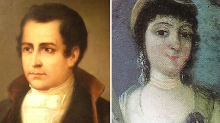 Mariano Moreno y Guadalupe Cuenca