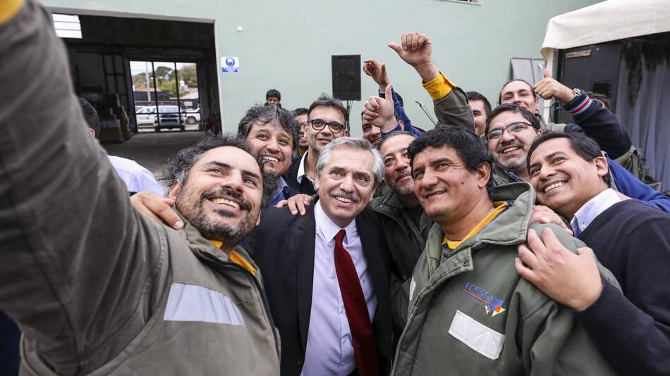 Alberto Fernández en visita a San Fernando del Valle de Catamarca, Elecciones 2019, NA