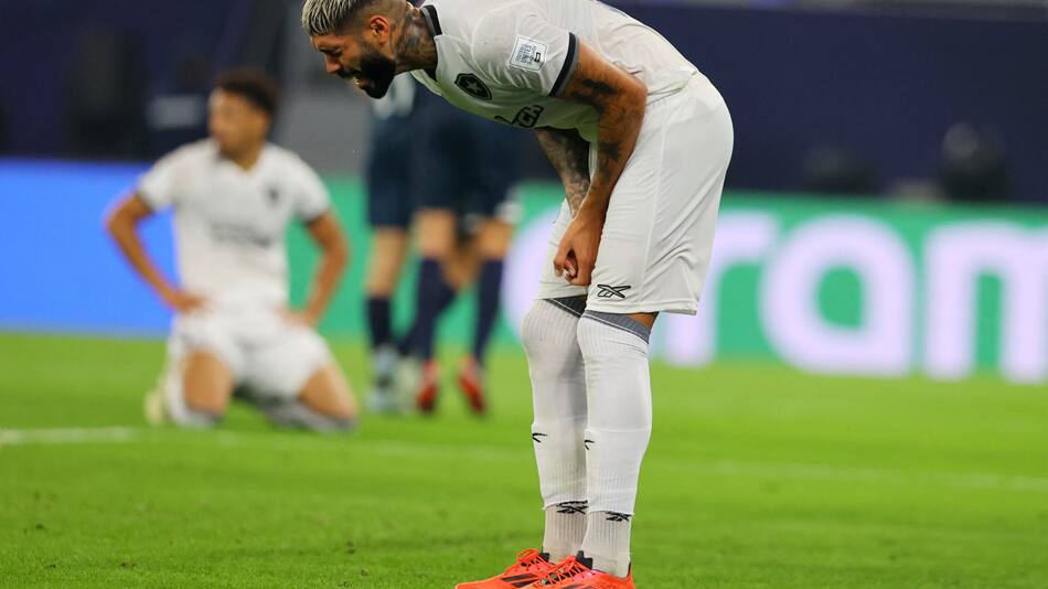 Botafogo perdió 3-0 contra Pachuca. Foto: Reuters.