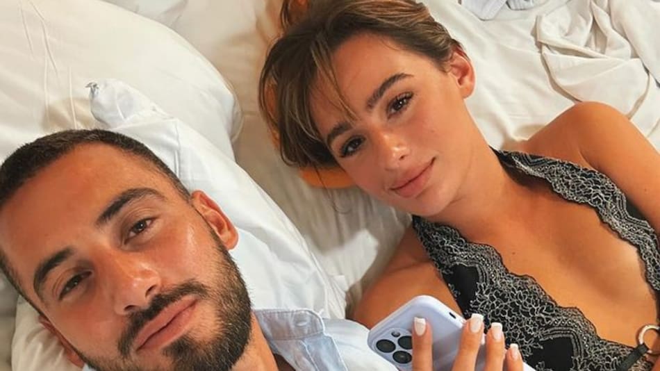 Flor Jazmín Peña y Nico Occhiato. Foto: Instagram.