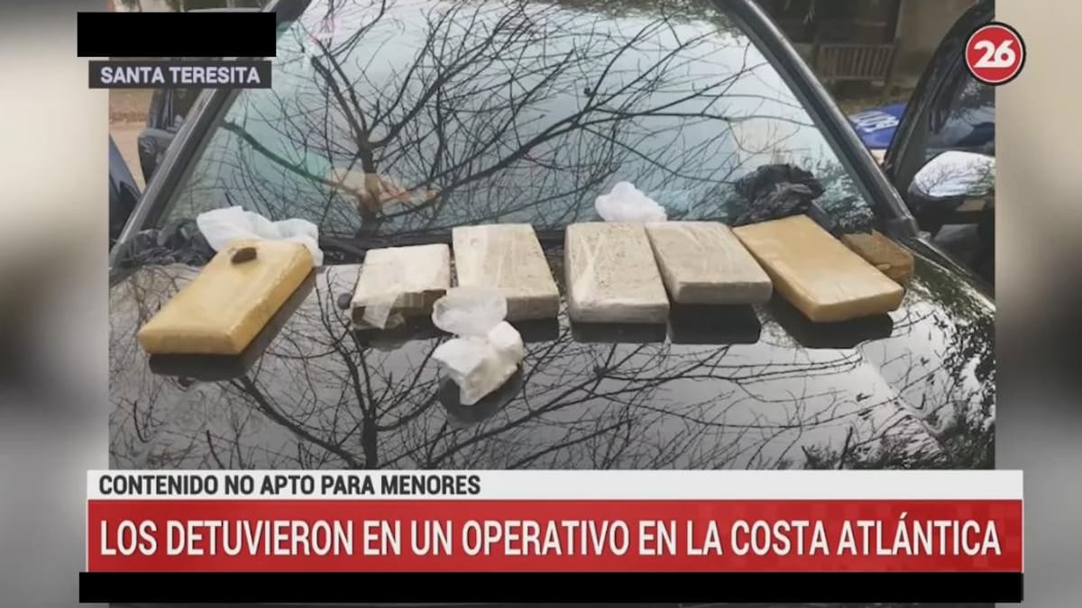 Santa Teresita: cayó pareja que vendía droga, el hombre era barra de Laferrere