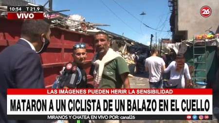 Ucraniano asesinado en Retiro, amenazaron a móvil de Canal 26 en Villa 31