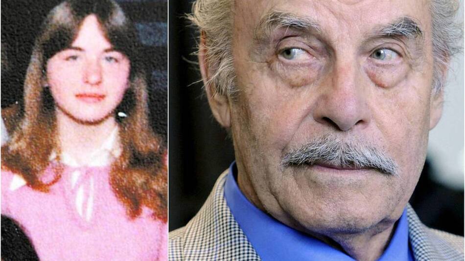 Josef Fritzl y su hija Elisabeth.