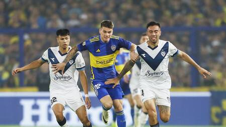 Boca vs Vélez. Foto: NA