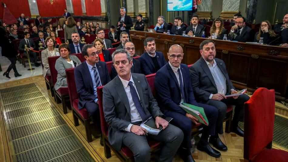 Juicio contra independentistas catalanes - Reuters