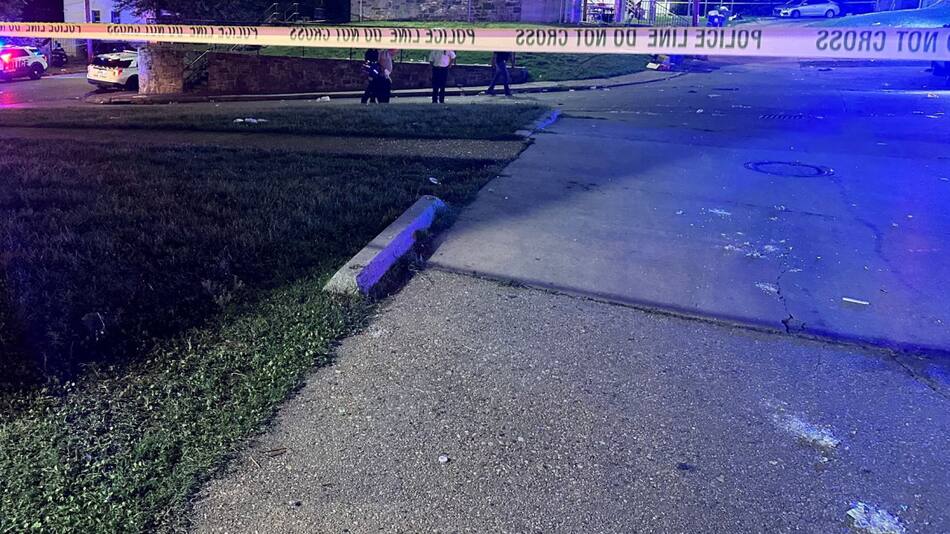 Tiroteo masivo en Baltimore dejó al menos dos muertos. Foto: Reuters.