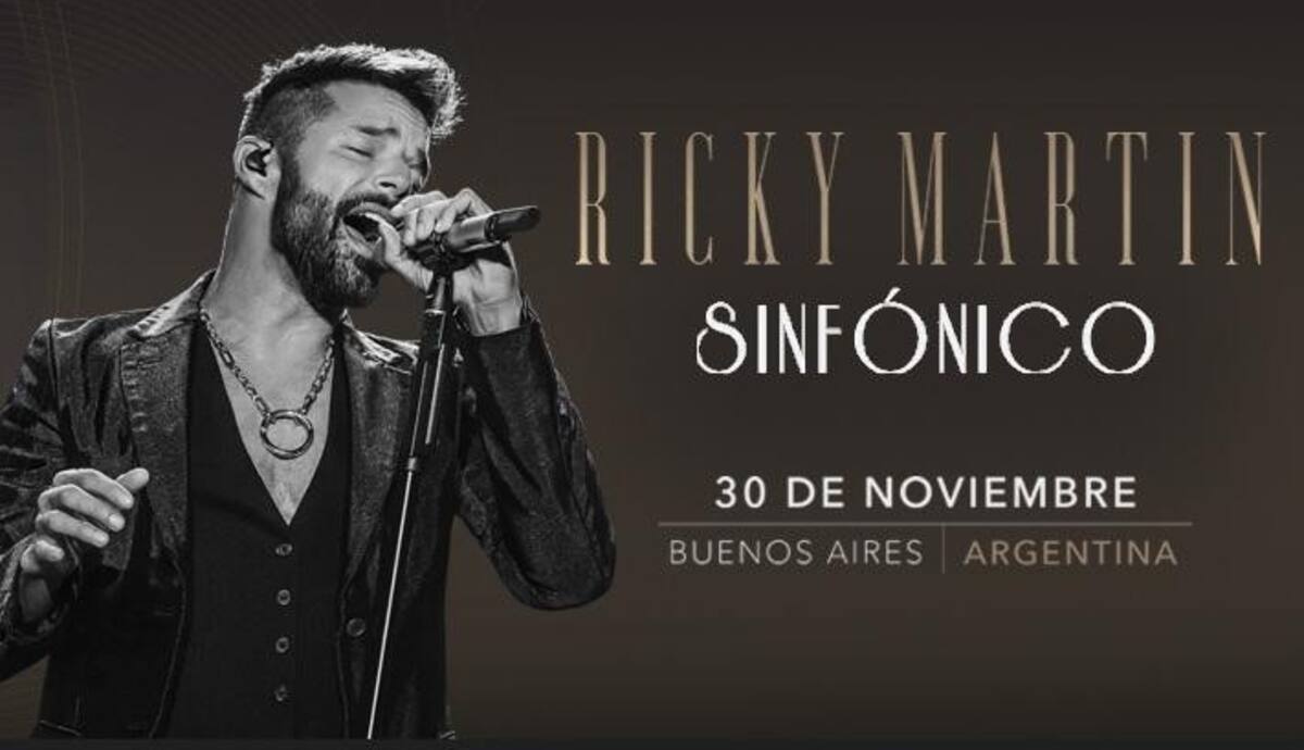 Ricky Martin vuelve a Argentina