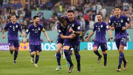 Enzo Fernández, Selección Argentina. Foto: NA.