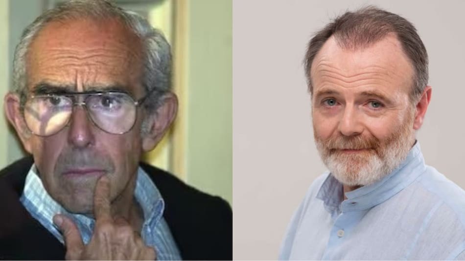 Ricardo Barreda y Luís Machín, actor que lo interpretará en la producción de Prime Video. Foto: Redes sociales.