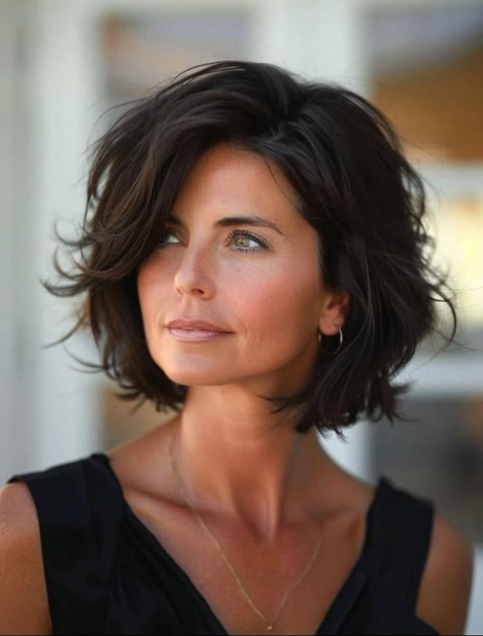 Corte de pelo nape bob. Foto Pinterest