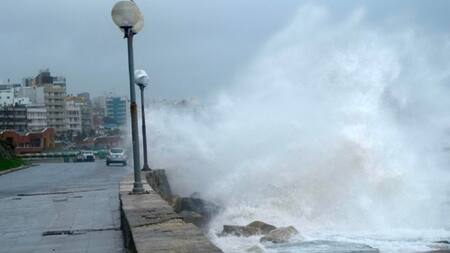 Estado del tiempo, vientos fuertes. Foto: NA.