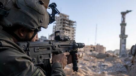 Año nuevo sin paz en Gaza. Foto: Reuters