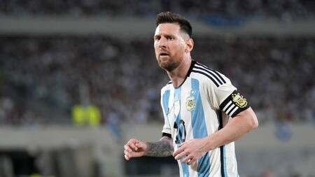 Lionel Messi, Selección Argentina. Foto: NA.