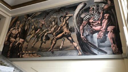 Murales del Gran Hotel Provincial de Mar del Plata