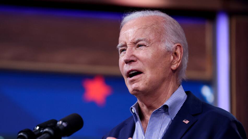 Joe Biden, Presidente de Estados Unidos. Foto: Reuters