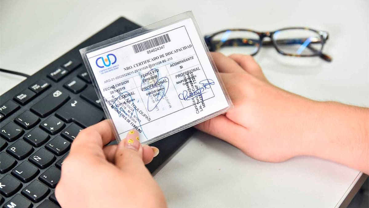 El Certificado Único de Discapacidad.