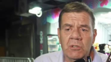 Montenegro llegó al búnker de LLA, se mostró optimista y respondió si va a ser ministro de Seguridad