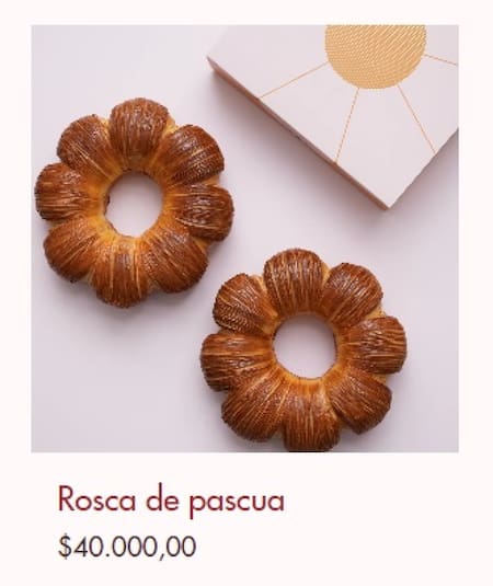 Las roscas de pascuas de Betular Pâtisserie. Foto: betular.com