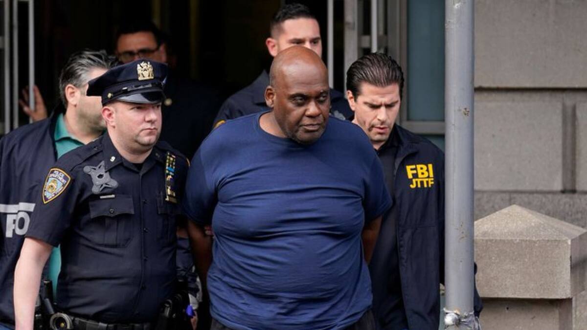 Frank James condenado a 10 prisiones perpetuas. Foto Twitter @JorgeFNAVA.