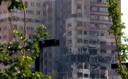 Ataque de Israel contra Irán. Foto: EFE.
