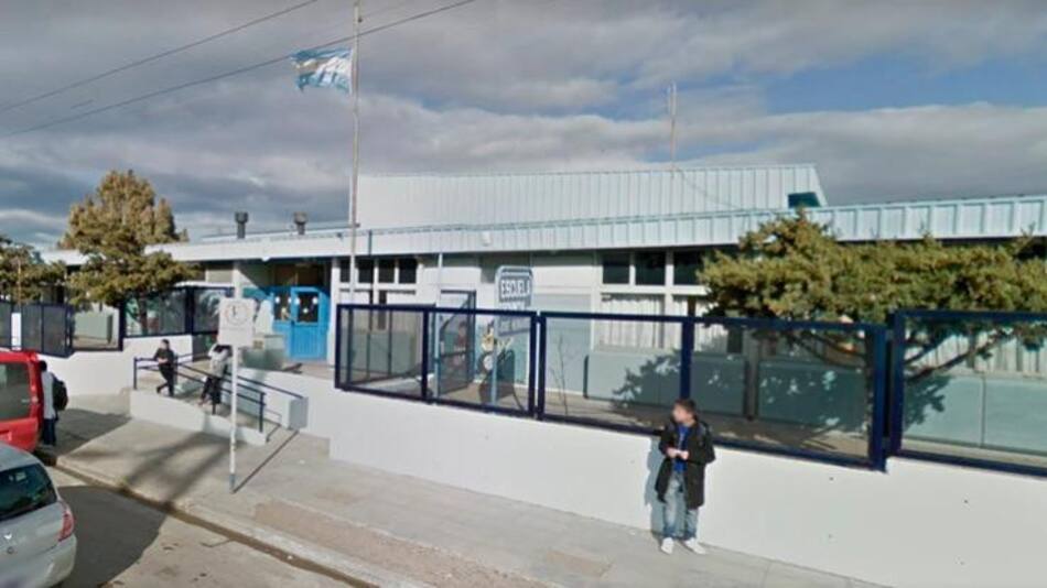 Escuela secundaria N°799 del barrio Ciudadela, en la ciudad chubutense de Comodoro Rivadavia