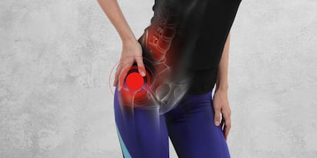 Dolor de espalda, dolor lumbar. Foto X.