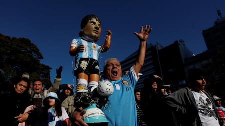 Mundial Rusia 2018, Argentina vs. Islandia, Selección Argentina, Selección Islandia, hinchada argentina, Reuters