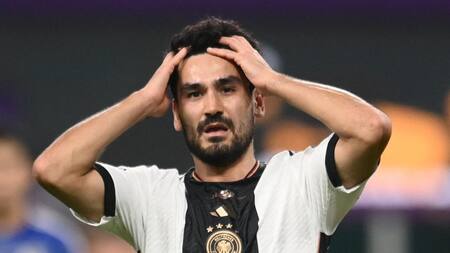 Ilkay Gundogan en la Selección de Alemania. Foto: REUTERS.