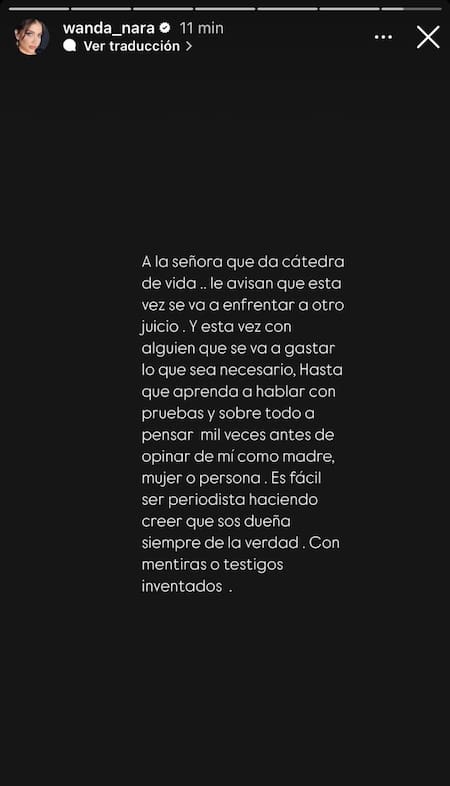 Pelea Wanda Nara y Yanina Latorre. Foto: Instagram.