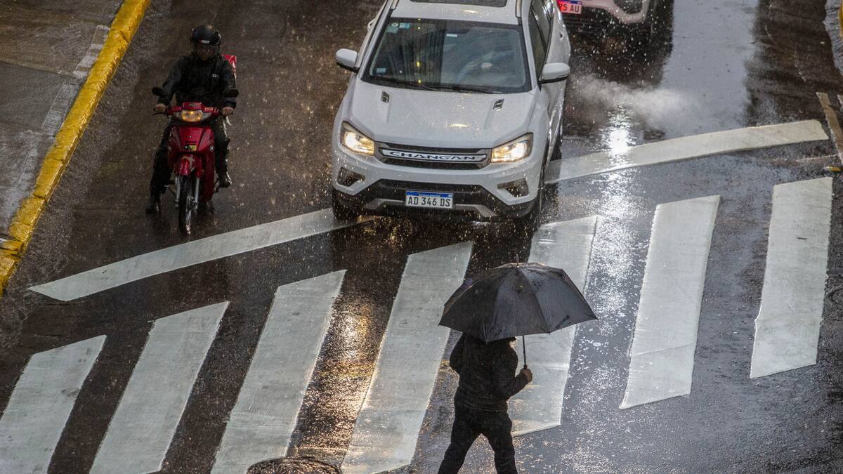 Lluvias. Foto: NA.