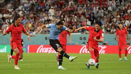 Uruguay vs. Corea del Sur, Foto Reuters