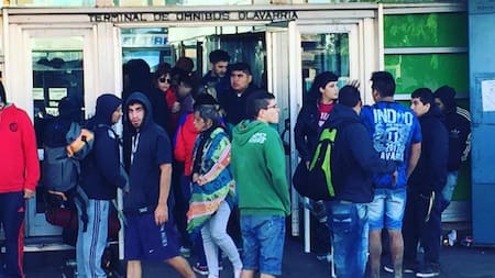 Incidentes en Olavarría tras recital del Indio Solari (Foto: Twitter @verorosalesok)