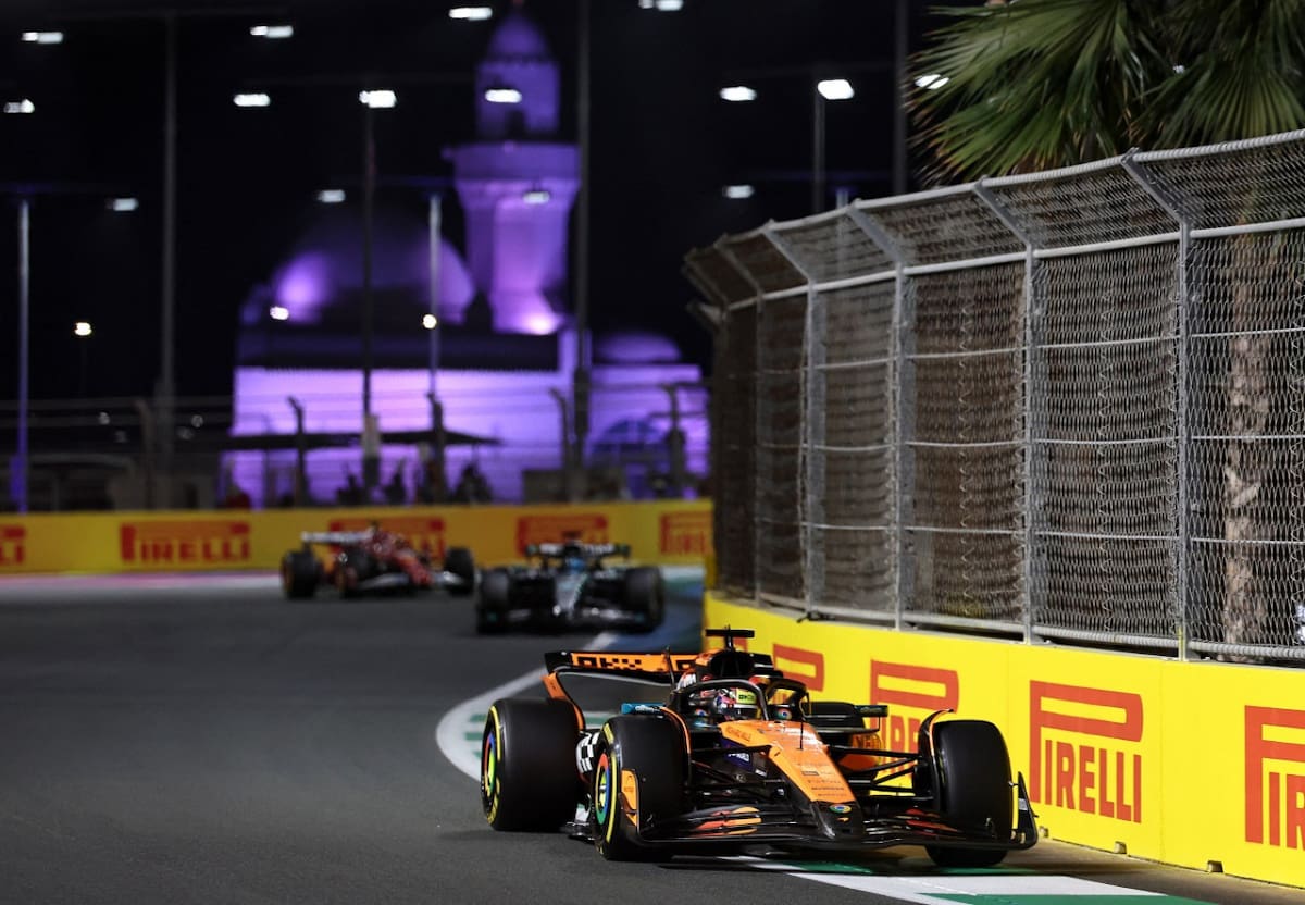 Oscar Piastri ganó el Gran Premio de Arabia Saudita. Foto: Reuters (Hamad I Mohammed)