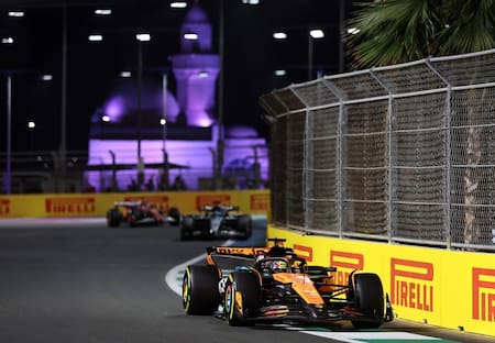 Oscar Piastri ganó el Gran Premio de Arabia Saudita. Foto: Reuters (Hamad I Mohammed)