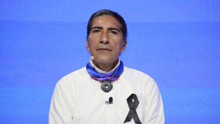 Yaku Pérez. Foto: Reuters.