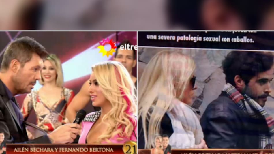 Aylén Bechara y Nicolás Cabré