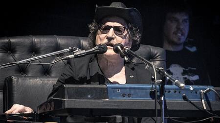 Charly García cumple 73 años. Foto: archivo Télam.