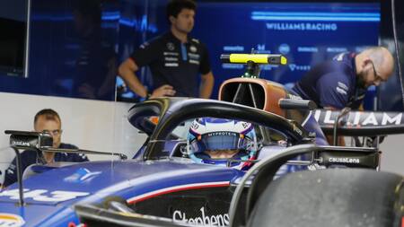 Franco Colapinto, el piloto argentino que despunta en la Fórmula 1. Foto: EFE.