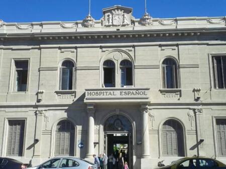 Hospital Español; Rosario. Foto: Agencia Noticias Argentinas/Redes.