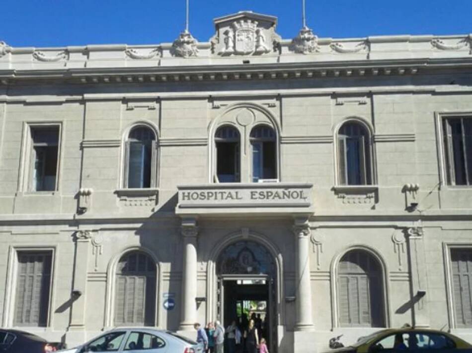 Hospital Español; Rosario. Foto: Agencia Noticias Argentinas/Redes.