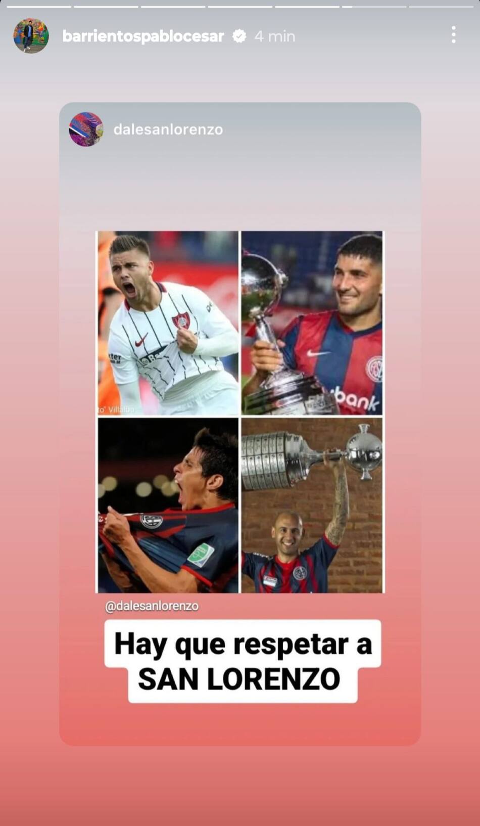 Pablo "Pitu" Barrientos. Foto: redes sociales.