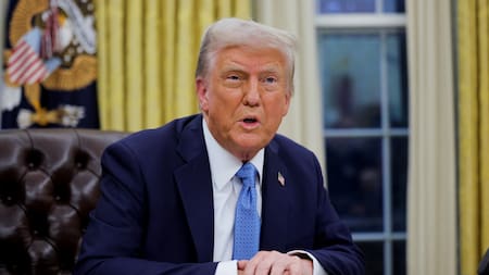 Donald Trump, presidente de Estados Unidos. Foto: Reuters (Carlos Barria)