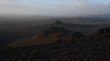 La meseta de Somuncurá, en Río Negro. Foto: Wikipedia.