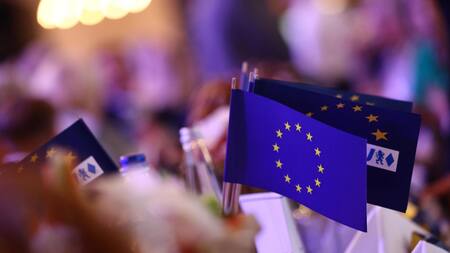 El Parlamento Europeo aprobó con una mayoría aplastante la ley de IA. Foto: EFE.