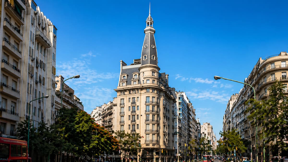 La cúpula está en pleno centro porteño