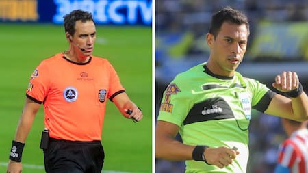 Fernando Rapallini y Facundo Tello, árbitros. Fotos: NA.