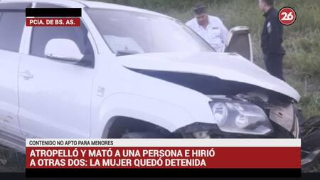 Accidente fatal en Canning - Móvil Canal 26