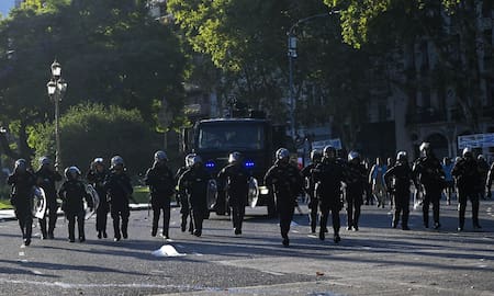 La Policía activó el protocolo de seguridad en el Congreso