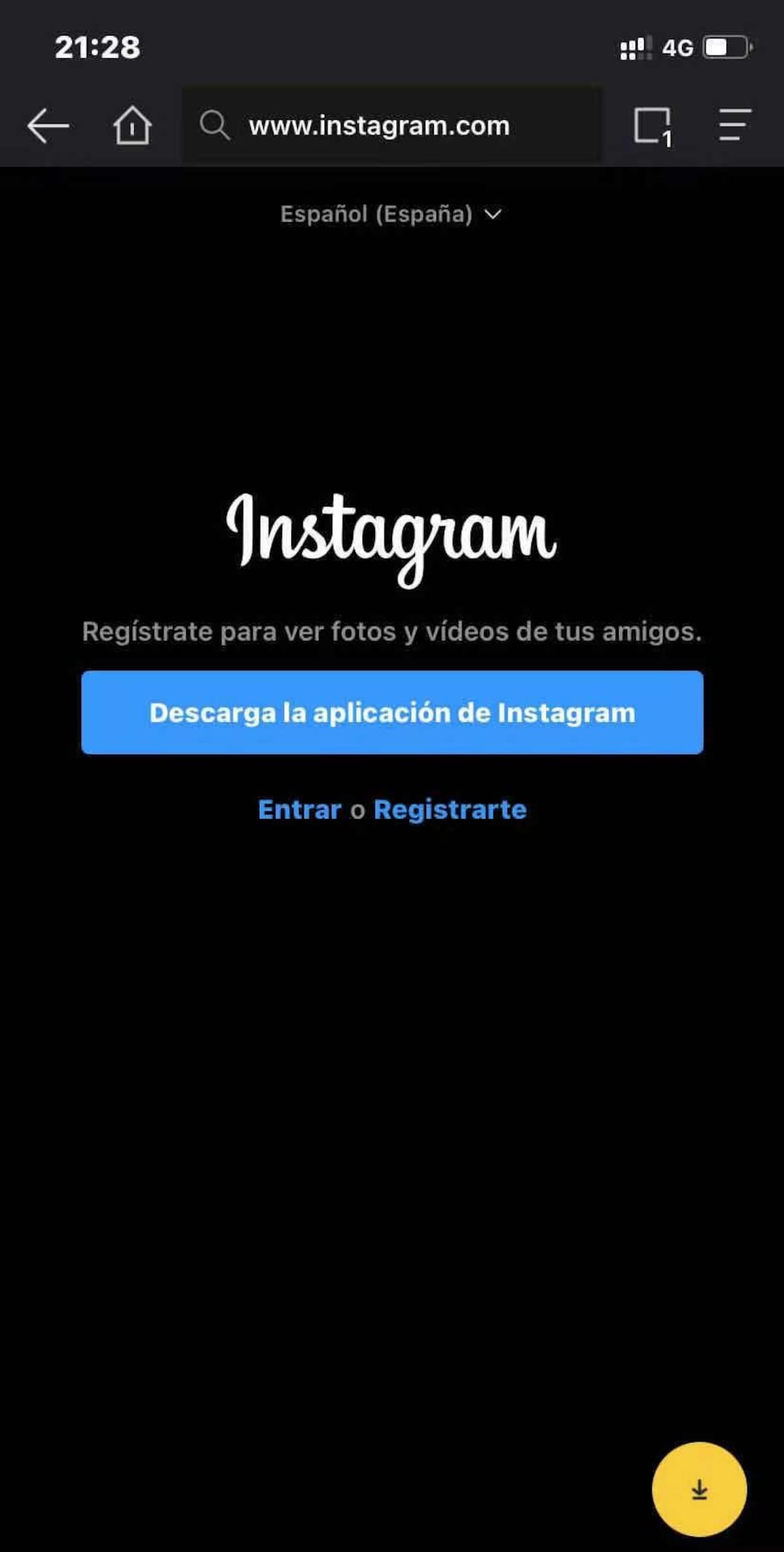 Foto 3 nota comercial Instagram