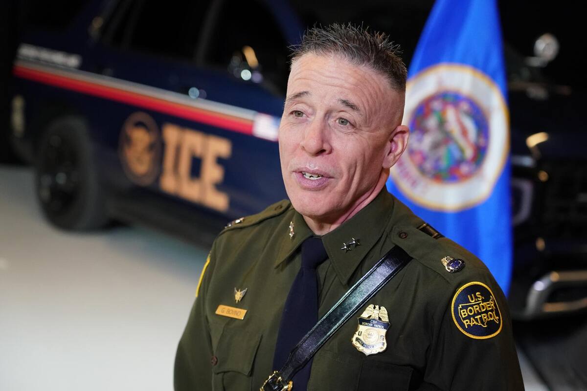 Gregory Bovino, comandante general del ICE de EEUU.